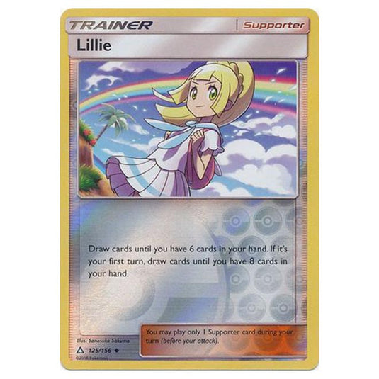 Pokemon - Sun & Moon - Ultra Prism - (Reverse Holo) - Lillie - 125/156