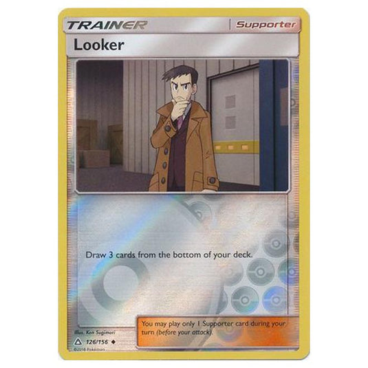 Pokemon - Sun & Moon - Ultra Prism - (Reverse Holo) - Looker - 126/156