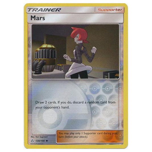 Pokemon - Sun & Moon - Ultra Prism - (Reverse Holo) - Mars - 128/156