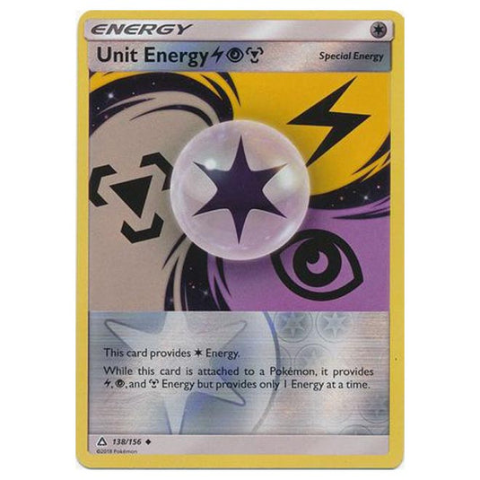 Pokemon - Sun & Moon - Ultra Prism - (Reverse Holo) - Unit Energy LPM - 138/156