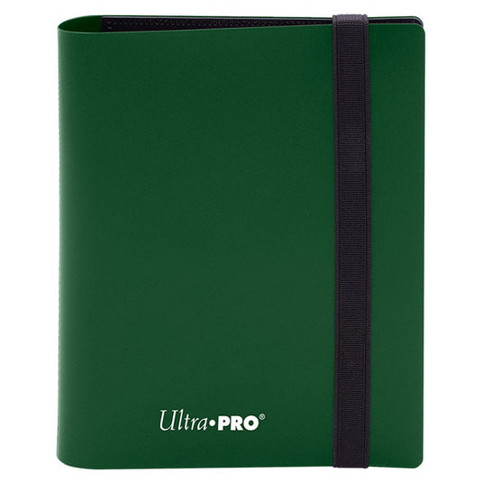 Ultra Pro - 2-Pocket PRO-Binder - Eclipse Forest Green