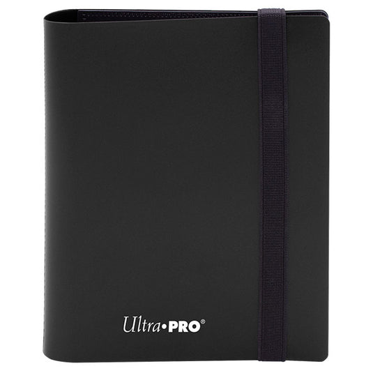 Ultra Pro - 2-Pocket PRO-Binder - Eclipse Jet Black