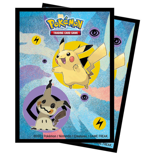Ultra Pro - Deck Protector Sleeves - Pokemon Pikachu & Mimikyu (65 Sleeves)