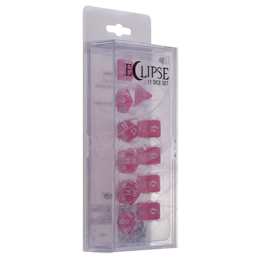 Ultra Pro - Eclipse 11 Dice Set - Hot Pink