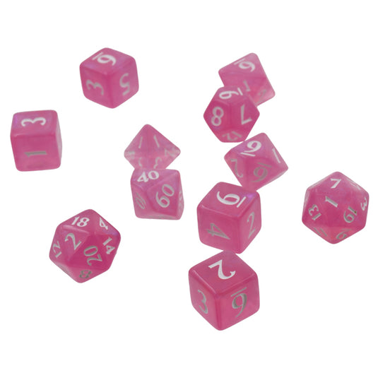 Ultra Pro - Eclipse 11 Dice Set - Hot Pink