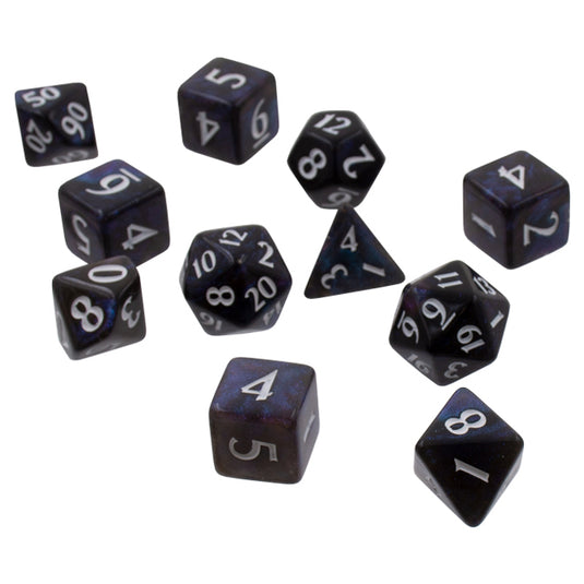 Ultra Pro - Eclipse 11 Dice Set - Jet Black