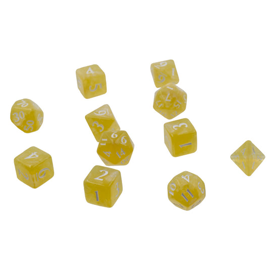 Ultra Pro - Eclipse 11 Dice Set - Lemon Yellow