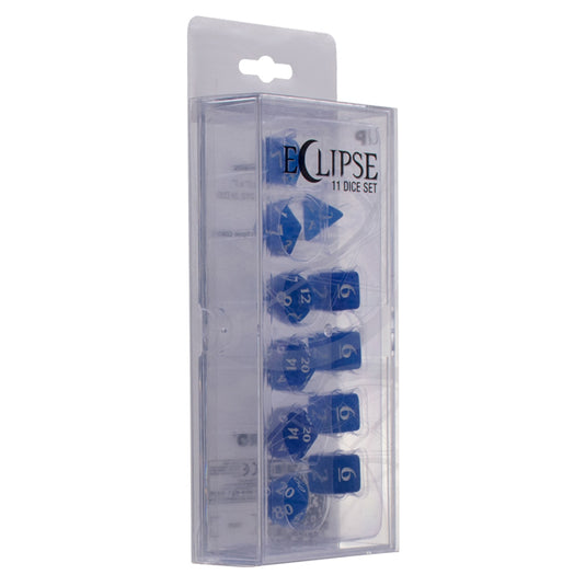 Ultra Pro - Eclipse 11 Dice Set - Pacific Blue