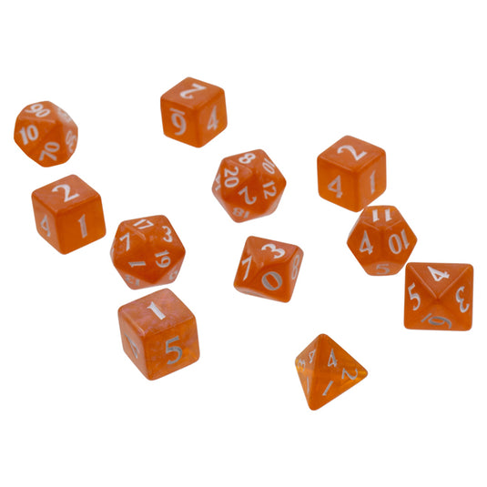 Ultra Pro - Eclipse 11 Dice Set - Pumpkin Orange