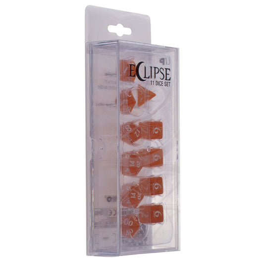 Ultra Pro - Eclipse 11 Dice Set - Pumpkin Orange