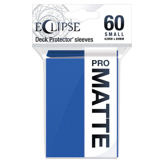 Ultra Pro - Eclipse Matte Small Sleeves - Pacific Blue (60 Sleeves)