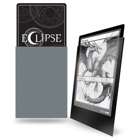 Ultra Pro - Eclipse Matte Standard Sleeves - Smoke Grey (100 Sleeves)
