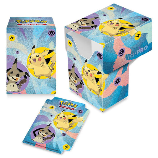 Ultra Pro - Full View Deck Box - Pokemon Pikachu & Mimikyu
