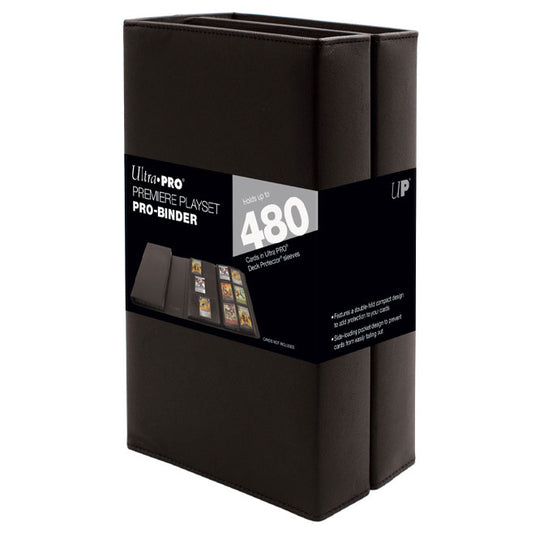 Ultra Pro - Premiere Playset PRO-Binder - Black