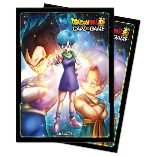 Ultra Pro - Standard Sleeves Dragon Ball Super - Bulma, Vegeta and Trunks (65 Sleeves)