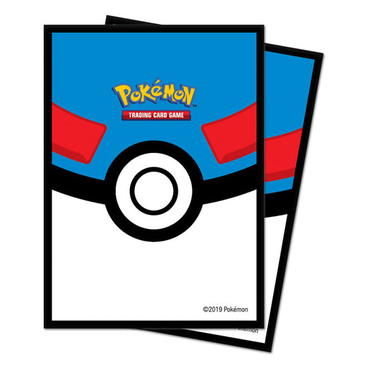 Ultra Pro - Standard Sleeves Pokemon - Great Ball (65 Sleeves)