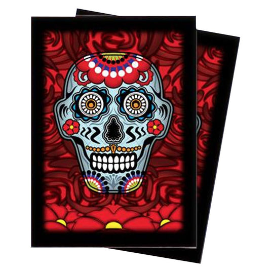 Ultra Pro - Día de los Muertos! - 50 Deck Protectors - Blue Skull