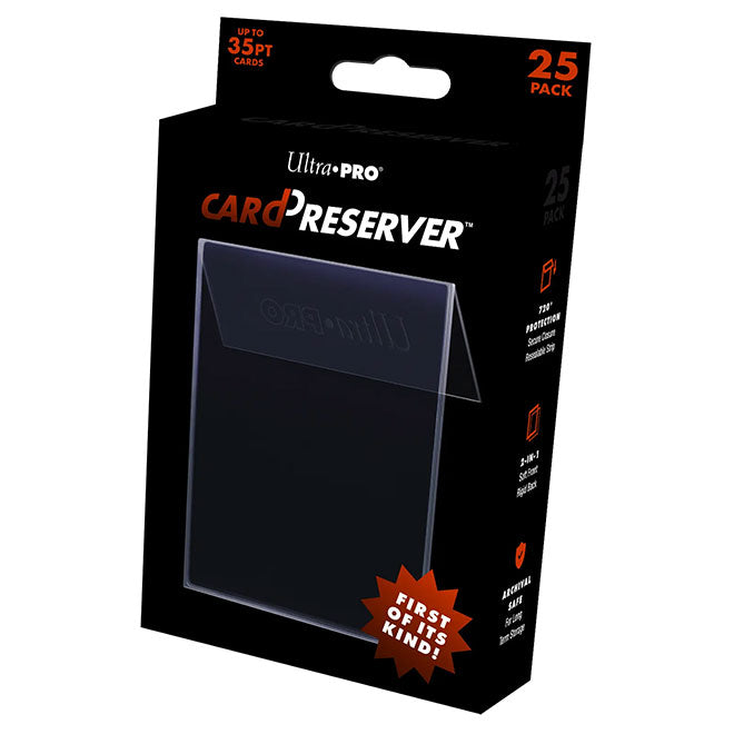 Plastic Card Protector Ultra PRO Card Preserver Toploads - Clear Sleeves For Trading Cards, Choose 25 To 1000 Count Card Preserver 25ct Plastic Card Protector Ultra PRO Card Preserver Toploads - Clear Sleeves For Trading Cards, Choose 25 To 1000 Count Card Preserver 25ct