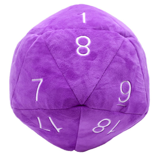 Ultra Pro - Dice - Jumbo D20 Novelty Dice Plush (Purple)