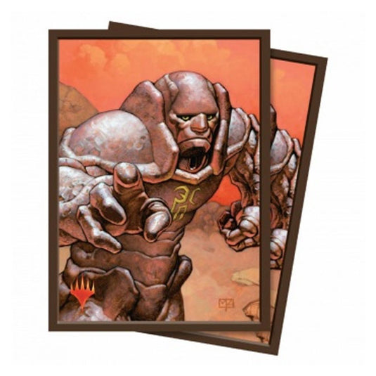 Ultra Pro - Standard Deck Protector - Magic the Gathering Karn, Silver Golem - (100 Sleeves)