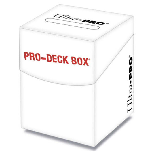 Ultra Pro - Pro Deck Box (White) 100+
