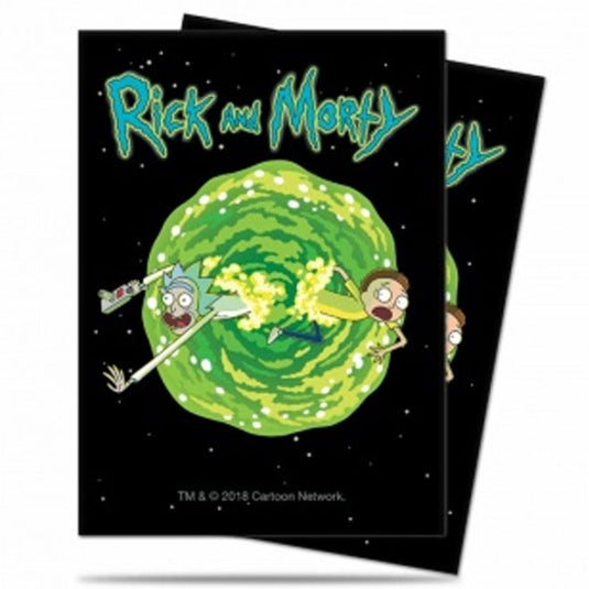Ultra Pro - Standard Deck Protector - Rick and Morty V3 - (65 Sleeves)