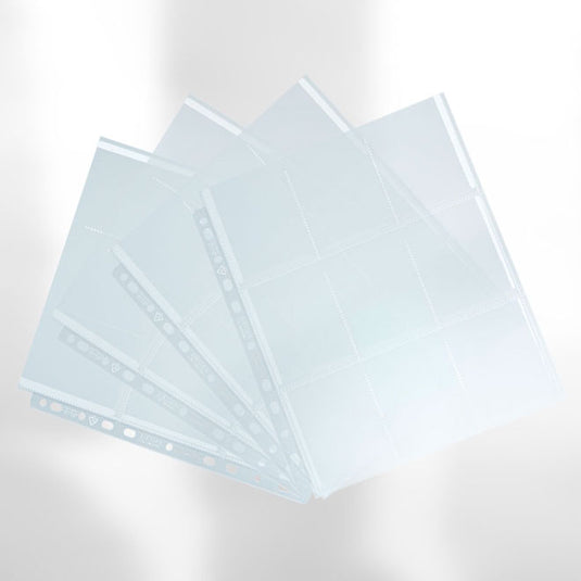 Gamegenic - Ultrasonic 9-Pocket Pages Sideloading 10 pcs pack