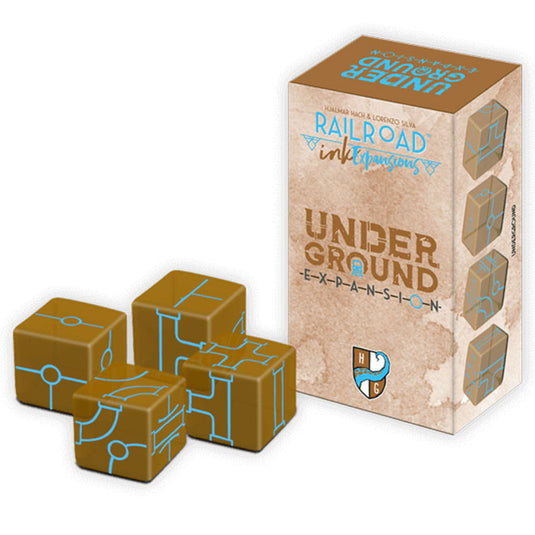 Railroad Ink Challenge - Underground Expansion