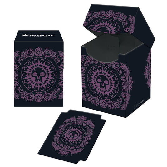 Ultra Pro - Magic The Gathering - Pro 100+ Deck Box - Mana Color Swamp