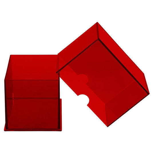 Ultra Pro - Eclipse 2-Piece Deck Box - Apple Red
