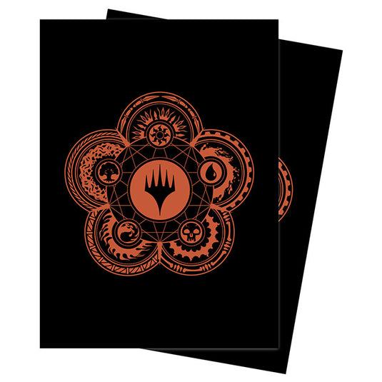 Ultra Pro - Magic the Gathering - Standard Deck Protectors - Mana Colour Wheel (100 Sleeves)