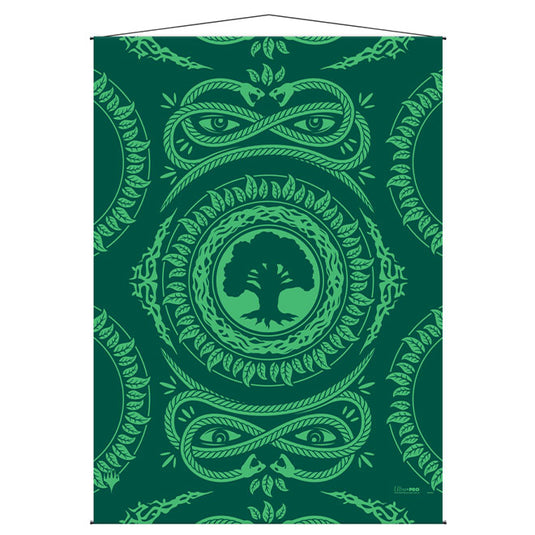 Ultra Pro - Magic the Gathering - Wall Scroll - Mana Color Forest