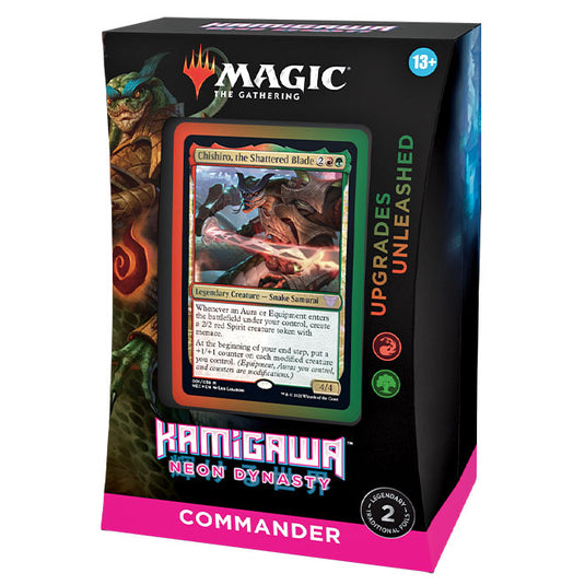 Magic the Gathering - Kamigawa - Neon Dynasty - Commander Deck - Upgrades Unleashed