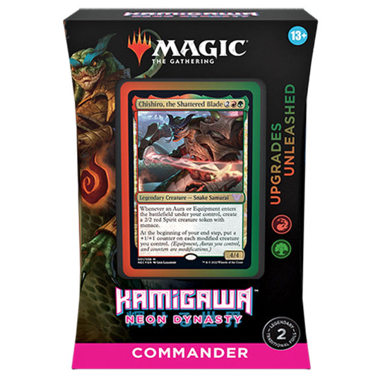 Magic the Gathering - Kamigawa - Neon Dynasty - Commander Deck - Upgrades Unleashed