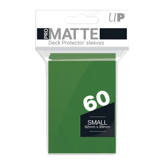 Ultra Pro - Deck Protectors - Small Matte - Green (60 Sleeves)