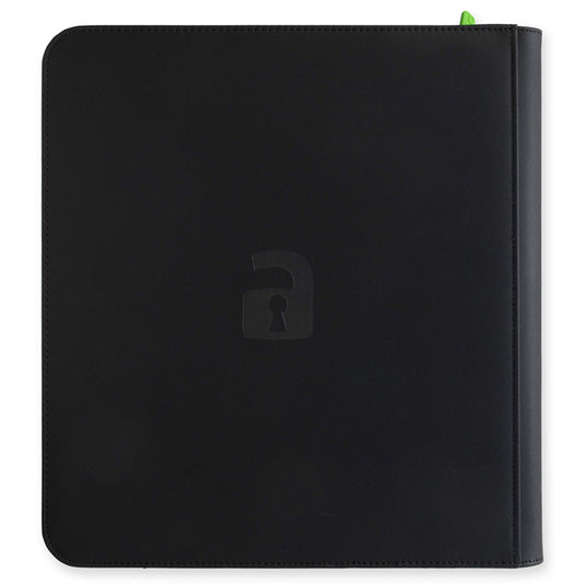 Vault X - 12-Pocket Exo-Tec® - Zip Binder - Black