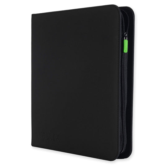 Vault X - 12-Pocket Exo-Tec® - Zip Binder - Black