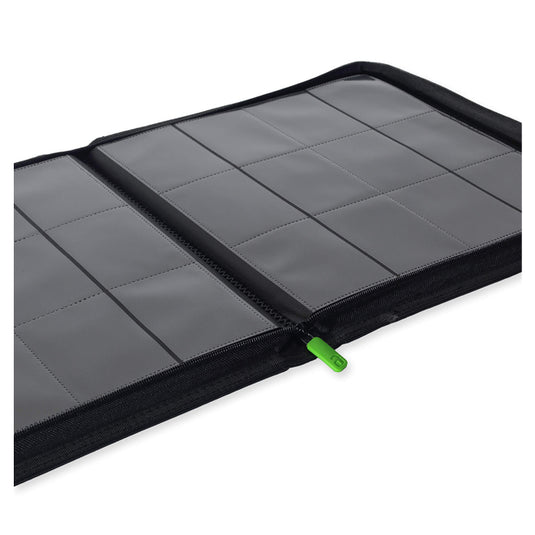 Vault X - 12-Pocket Exo-Tec® - Zip Binder - Black