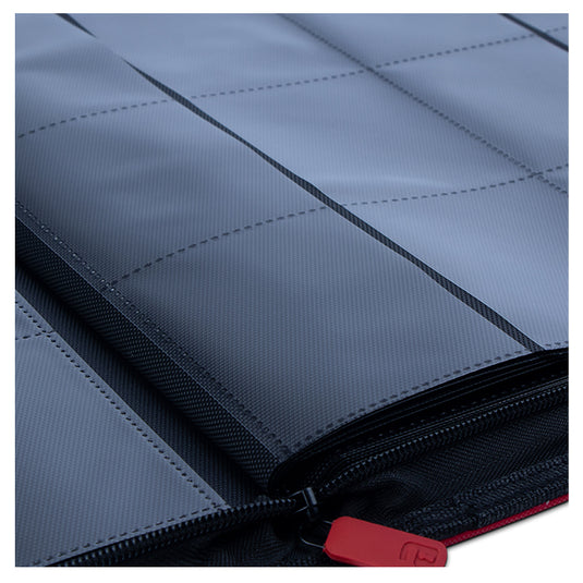 Vault X - 12-Pocket Exo-Tec® - Zip Binder - Red
