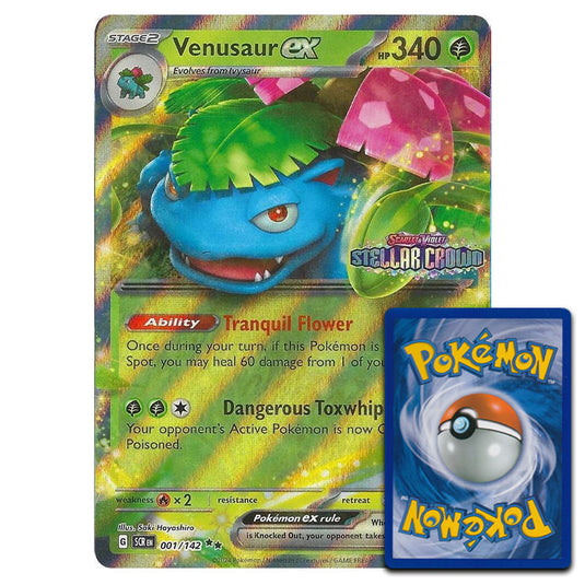 Pokemon - Venusaur ex - Oversized Card - 001/142