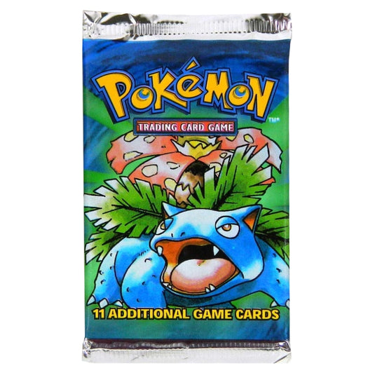 Pokemon - Base Set Booster Pack Venusaur Artwork