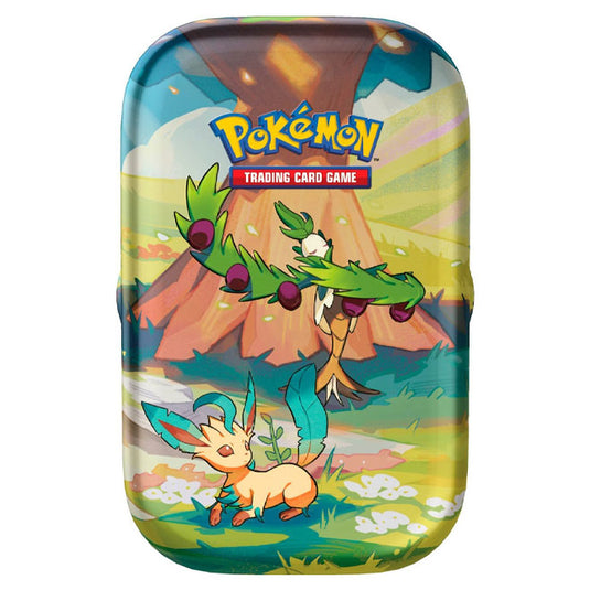 Pokemon - Scarlet & Violet - Vibrant Paldea - Mini Tin - Leafeon & Arboliva