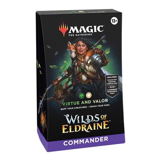 Magic the Gathering - Wilds of Eldraine - Commander Deck - Virtue and Valor