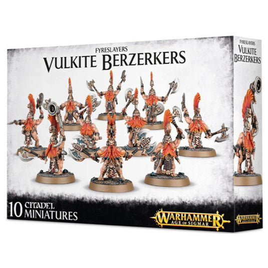 Warhammer Age of Sigmar - Fyreslayers - Vulkite Berzerkers
