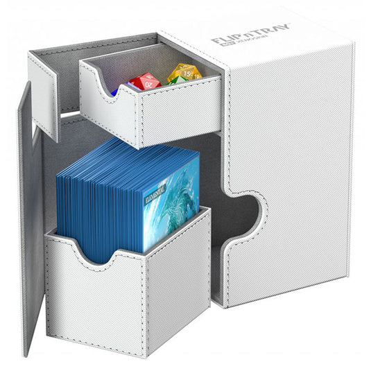 Ultimate Guard - FLIP'n'TRAY Xenoskin Deck Case 80+ - White