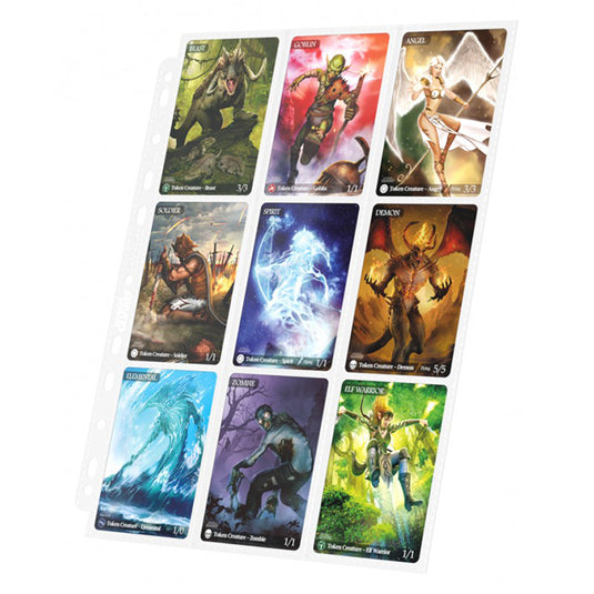 Ultimate Guard - 18-Pocket Pages - Side Loading White (10)