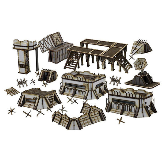 Warcradle Scenics - Omega Defence Line Set