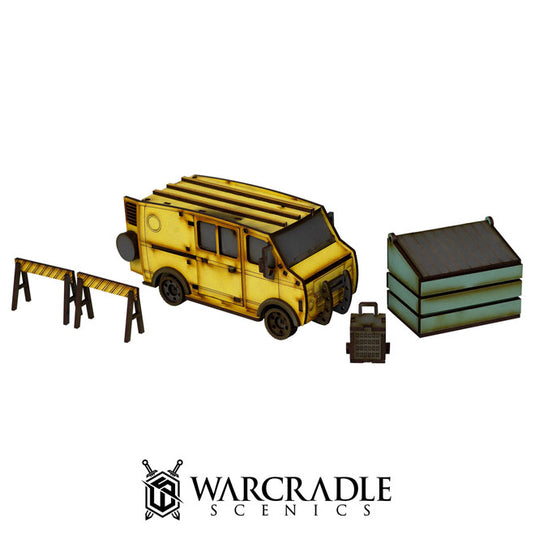 Warcradle Scenics - Super City - Quantum Van