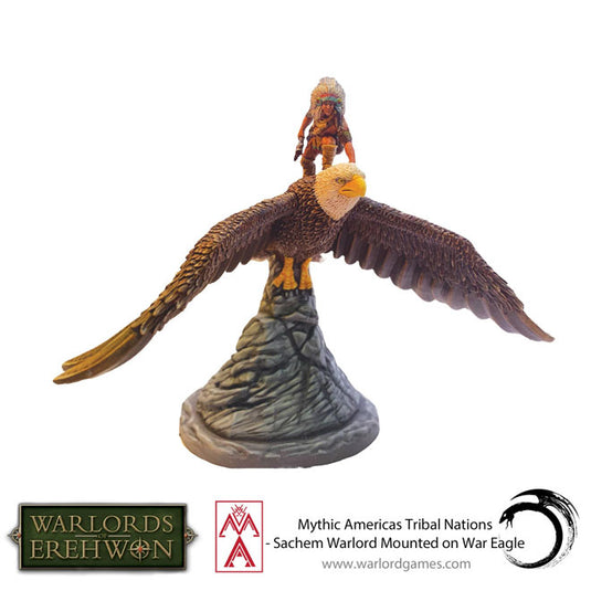 Warlords of Erehwon - Sachem Warlord Mounted on War Eagle