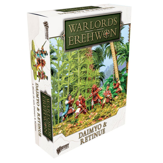 Warlords of Erehwon - Daimyo & retinue